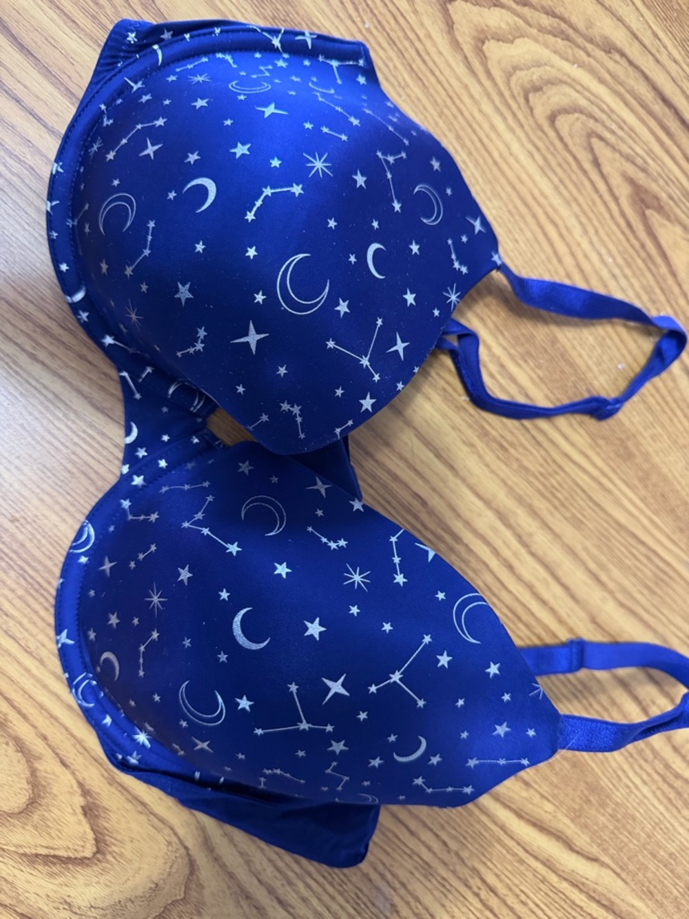 Victoria's Secret Blue Underwire Bra - Deep Blue